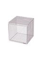 Kalager Design - Sidobord - Wire Cubic - Rustic Grey