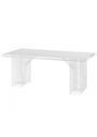 Kalager Design - Dining Table - High Table w. Top Plate - Rustic Grey