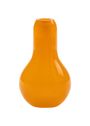 Kodanska - Vase - Flow Vase Mini - Green W. Orange Stripes
