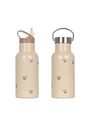 Konges Sløjd - Butelka do picia dla dzieci - THERMO BOTTLES 350 ml - SWAN BEIGE