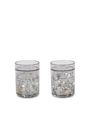 Konges Sløjd - Children's cup - 2 Pack Glitter Cups - Cherry