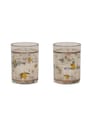 Konges Sløjd - Barnens pokal - 2 Pack Glitter Cups - Cherry