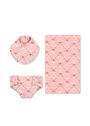 Konges Sløjd - Accessoires pour poupées - Doll Nursery Set - POWDER PINK CHECK