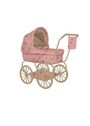 Konges Sløjd - Príslušenstvo pre bábiky - Minnie Doll Pram - Cherry Blush