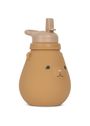 Konges Sløjd - Flaska för utfodring - Silicone Drinking Bottle Teddy - Shell