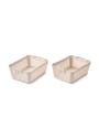 LIEWOOD - Caixa de armazenamento para crianças - Makeeva Basket - 2074 Tuscany Rose - Large 2-Pack
