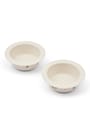 LIEWOOD - Kom voor kinderen - Peony Printed Suction Bowl 2-pack - 1111 Safari Sandy Mix