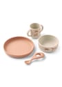 LIEWOOD - Children's dinnerware - Vivi Printed Tableware Set - 2330 Aviator / Ecru