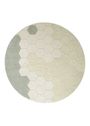 Lorena Canals - Children's blanket - Washable rug Round Honeycomb - Golden