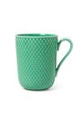 Lyngby Porcelain - Mugg - Rhombe - Krus med hank - Yellow