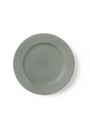 Lyngby Porcelain - Disco - Rhombe Plate Ø21 cm - White