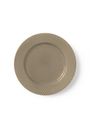 Lyngby Porcelain - Disco - Rhombe Plate Ø23 cm - Terracotta