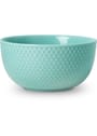 Lyngby Porcelain - Mísa - Rhombe bowl Ø11 cm - Blue