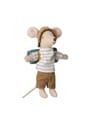 Maileg - Jouets - Hiking Mouse - Big Brother - Grey