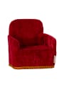 Maileg - Accesorios para muñecas - Chair Stripe, Mouse - Red