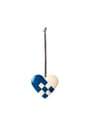 Maileg - Adornos para el árbol de Navidad - Metal Ornament - Dark Blue - Small drum