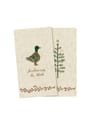 Maileg - Lampfot - Napkin, Duck - Small