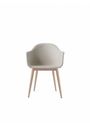 MENU - Stol - Harbour Dining Chair / Dark Stained Oak Base - Upholstery: Grisaille 004