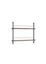 MOEBE - Magazine Holder - Magazine Shelf - - Black/Black