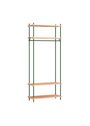 MOEBE - Librería - Shelving system - S.200.1.F - Oak / Warm Grey