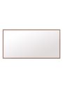 Montana - - Colour Frame Mirror - Rectangular Mirror – SP1224 - Amber