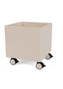 Montana - Storage boxes - Colour Box I – S6161 - With Wheels - Amber