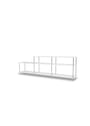 Montana - Shelving system - Montana Free 111220 - Frame: 44c Chrome - 167 Ruby