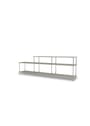 Montana - Shelving system - Montana Free 111220 - Frame: 44c Chrome - 167 Ruby