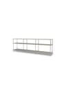 Montana - Sistema di scaffalature - Montana Free 111222 - Frame: 44c-chrome - 167 Ruby