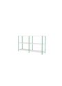 Montana - Shelving system - Montana Free 220000 - Frame: Parsley - 167 Ruby