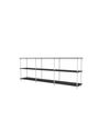 Montana - Shelving system - Montana Free 222000 - Frame: Fjord - 167 Ruby