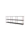 Montana - Shelving system - Montana Free 222000 - Frame: Masala - 167 Ruby