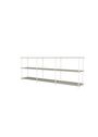 Montana - Shelving system - Montana Free 222000 - Frame: Newwhite - 167 Ruby