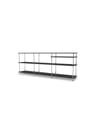 Montana - Shelving system - Montana Free 222100 - Frame: 44c-chrome - 167 Ruby