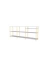 Montana - Shelving system - Montana Free 222100 - Frame: Acacia - 167 Ruby