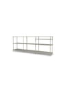 Montana - Shelving system - Montana Free 222100 - Frame: Fennel - 167 Ruby