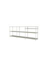 Montana - Shelving system - Montana Free 222100 - Frame: Fjord - 167 Ruby