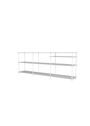 Montana - Shelving system - Montana Free 222100 - Frame: Newwhite - 167 Ruby