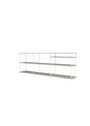 Montana - Shelving system - Montana Free 222100 - Frame: Newwhite - 167 Ruby