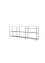 Montana - Shelving system - Montana Free 222100 - Frame: Parsley - 167 Ruby