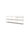 Montana - Shelving system - Montana Free 222100 - Frame: Ruby - 167 Ruby