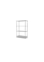 Montana - Shelving system - Montana Free 300000 - Frame: 44c chrome - 167 Ruby