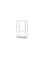 Montana - Shelving system - Montana Free 300000 - Frame: 44c chrome - 167 Ruby