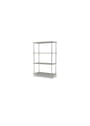 Montana - Shelving system - Montana Free 300000 - Frame: 44c chrome - 167 Ruby