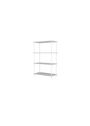 Montana - Shelving system - Montana Free 300000 - Frame: New White - 167 Ruby