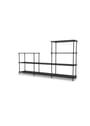 Montana - Sistema di scaffalature - Montana Free 312000 - Frame: Black - 167 Ruby