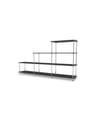 Montana - Shelving system - Montana Free 321000 - Frame: 44c Chrome - 167 Ruby