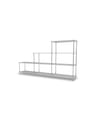 Montana - Shelving system - Montana Free 321000 - Frame: 44c Chrome - 167 Ruby