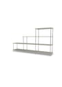 Montana - Shelving system - Montana Free 321000 - Frame: 44c Chrome - 167 Ruby