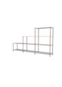 Montana - Shelving system - Montana Free 321000 - Frame: Masala - 167 Ruby